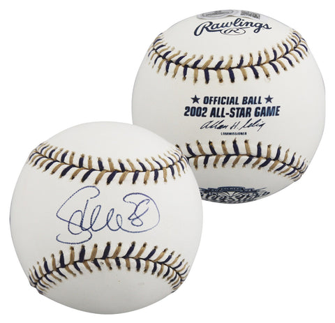 Blue Jays Shea Hillenbrand Signed 2002 ASG Logo OML Baseball BAS #BV01110