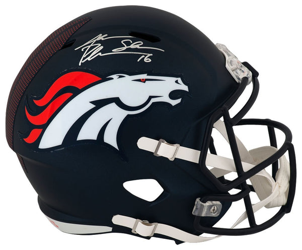 Jake Plummer Signed Broncos (Current) Riddell F/S Replica Helmet w/Snake -SS COA