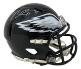 Boston Scott Signed Philadelphia Eagles Mini Helmet (JSA COA) 2018 Draft Pick RB