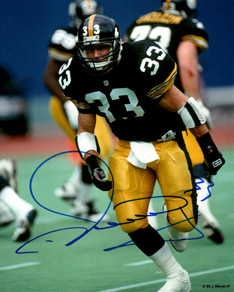 Steelers Running Back MERRILL HOGE Signed 8x10 Photo #2 AUTO