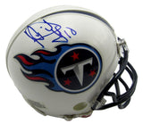 Vince Young Signed/Autographed Tennessee Titans Mini Football Helmet JSA 213503