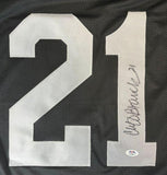 Cliff Branch Signed Oakland Raiders Jersey (PSA) 3xSuper Bowl Champ XI, XV, XVII