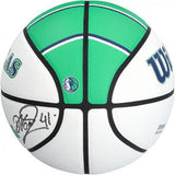 Dirk Nowitzki Dallas Mavericks Signed Wilson City Edition Collectors Basketball