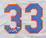 Matt Harvey Signed Mets Jersey / New York Met 2012-2018 (MLB Hologram) Starter