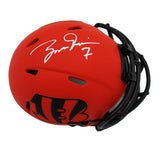 Boomer Esiason Signed Cincinnati Bengals Speed Rave NFL Mini Helmet