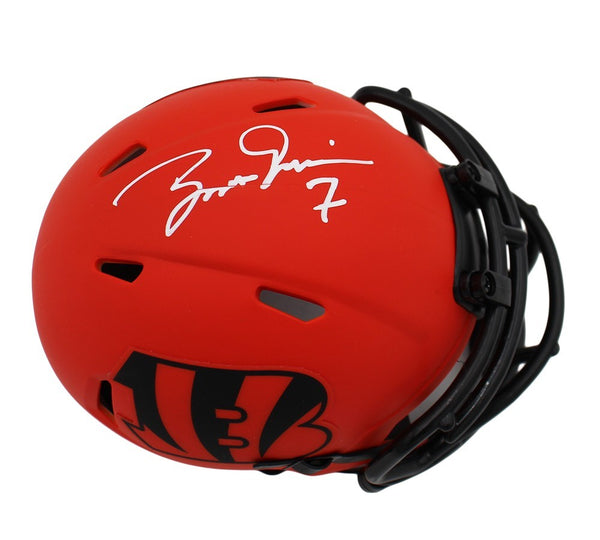 Boomer Esiason Signed Cincinnati Bengals Speed Rave NFL Mini Helmet