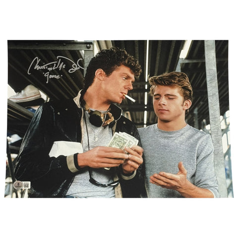 Christopher McDonald Autographed Grease 2 11x14 Photo Goose Beckett 54343