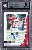 Cardinals Patrick Peterson Signed 2019 Absolute Blue #100 Card BAS Slabbed