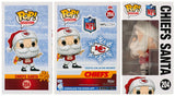 Will Shields Signed Chiefs SANTA Funko Pop Doll #204 w/HOF'15 - (SCHWARTZ COA)