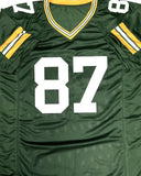 JORDY NELSON - Packers Signed Custom Replica Green Jersey AUTO w/ XLV Champs BAS