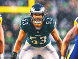 Zack Baun Signed Philadelphia Eagles Jersey (Beckett) Super Bowl LIX Champion LB