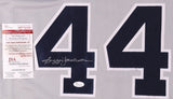 Reggie Jackson Signed New York Yankees Jersey (JSA COA) 563 HRs / 1700+RBI's
