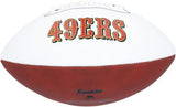 Chase Young San Francisco 49ers Autographed Franklin White Panel Football