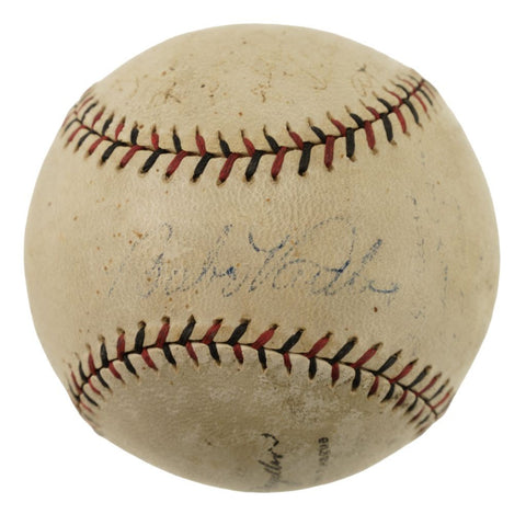 Babe Ruth Yankees 1920s Signed Official Spalding NL Baseball JSA ZZ44369