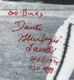 Dante Lavelli HOF Cleveland Browns Signed/Inscribed 8x10 B/W Photo JSA 150371