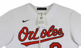 Orioles Cal Ripken Jr. Authentic Signed White Nike Jersey Autographed Fanatics