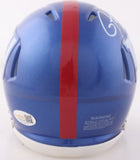 Lawrence Taylor Signed New York Giants Speed Mini Helmet (JSA) 2xAll Pro L.B.