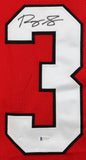 Roquan Smith Signed Georgia Bulldogs Jersey (Beckett) Bears #1 Draft Pick 2016