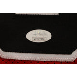 George Gervin Autographed/Signed Pro Style Red Jersey HOF JSA 43413