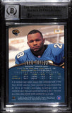Fred Taylor Signed 1998 Topps Finest #141 Trading Card Grade 10 Beckett 43894