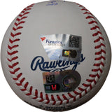 Robin Yount Autographed/Signed Milaukee Brewers OML Baseball HOF 99 FAN 46947