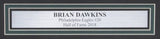 Brian Dawkins HOF Signed 16x20 Photo Philadelphia Eagles Framed Beckett 185640