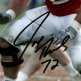 Joe Thomas Autographed/Inscribed 8x10 Photo Wisconsin JSA 180886