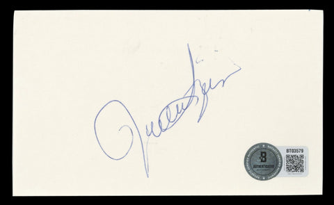 Athletics Rollie Fingers Authentic Signed 3x5 Index Card Autographed BAS