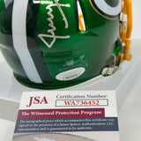 Autographed/Signed Jerry Kramer HOF Green Bay Packers Flash Mini Helmet JSA COA