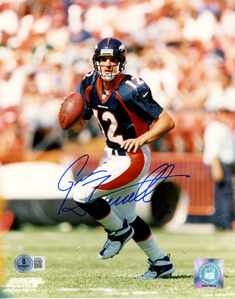 Gus Frerotte Autographed/Signed Denver Broncos 8x10 Photo Beckett 57767