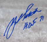 Y.A. Tittle HOF New York Giants Signed/Inscribed 16x20 Photo Framed JSA XHC98