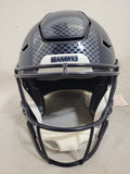 KENNETH WALKER III SIGNED SEATTLE SEAHAWKS F/S SPEEDFLEX AUTHENTIC HELMET BAS QR