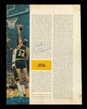 Connie Hawkins Autographed Signed 8x11 Magazine Photo Phoenix Suns SKU #237773