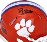 DJ Uiagalelei Clemson Tigers Autographed Riddell Speed Mini Helmet