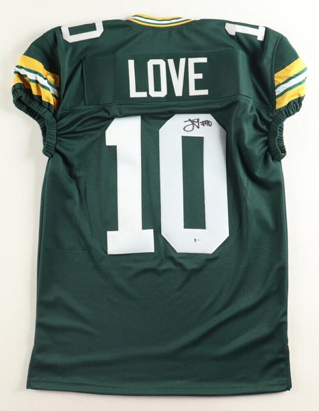 Jordan Love Signed Green Bay Packers Pro Cut Jersey (Beckett) 2020 1st Round Pck