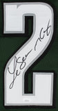 LeSean McCoy Authentic Signed Green Pro Style Jersey Autographed JSA Witness