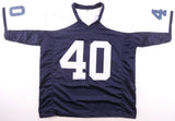 Bill Bates Signed Dallas Cowboys Throwback Jersey (JSA) 3xSuper Bowl Champion