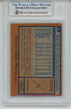 Eddie Murray Autographed 1978 Topps #36 w/HOF Trading Card Slab Beckett 57102