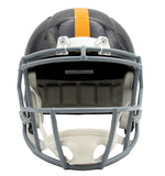 Mel Blount HOF Autographed Full Size Speed Replica Football Helmet Steelers JSA