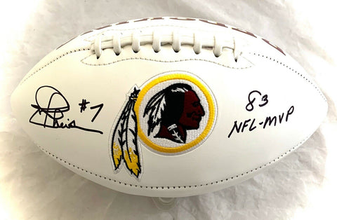 JOE THEISMANN "83 MVP" SIGNED SIGNED REDSKINS FOOTBALL JSA COA #WIT201537