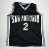 Autographed/Signed Dylan Harper San Antonio Black Basketball Jersey JSA COA
