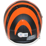 Boomer Esiason Signed Cincinnati Bengals Matte Mini Helmet BAS 43085