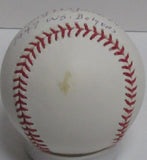 LA Dodgers BOBBY BRAGAN (D) Signed MLB Official Baseball AUTO w/ 1947 WS Dodgers