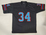 EARL CAMPBELL AUTOGRAPHED SIGNED PRO STYLE XL JERSEY w/ JSA STICKER ONLY