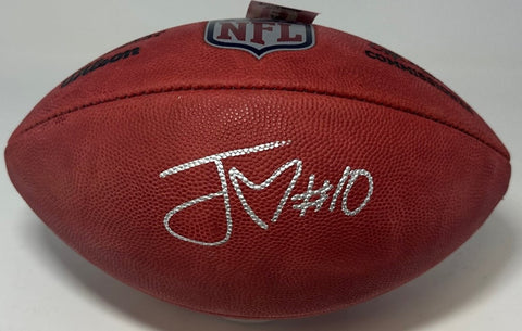 Packers Quarterback Jordan Love Signed Wilson NFL Authentic Football AUTO - BAS