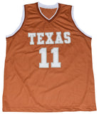 TJ FORD AUTOGRAPHED TEXAS LONGHORNS #11 BASKETBALL JERSEY TRISTAR