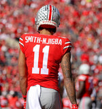 Jaxon Smith Njigba Signed Ohio State Buckeyes Jersey Beckett/ 2022 Rose Bowl MVP