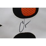 Chad Johnson Autographed/Signed Pro Style Orange Jersey Beckett 44097