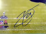 EARL THOMAS AUTOGRAPHED FRAMED 16X20 PHOTO SEAHAWKS SB XLVIII MCS HOLO 115100