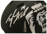 Taylor Heinicke Autographed Old Dominion Monarchs Mini Helmet Beckett 37320